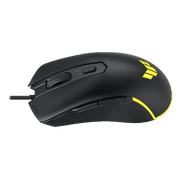 ASUS TUF Gaming M3 Gen II is an ultralight 59-gram wired gaming mouse with IP56 dust and water resistance, ASUS Antibacterial Guard, an 8000 dpi sensor, 60-million-click lifespan switches, PTFE mouse