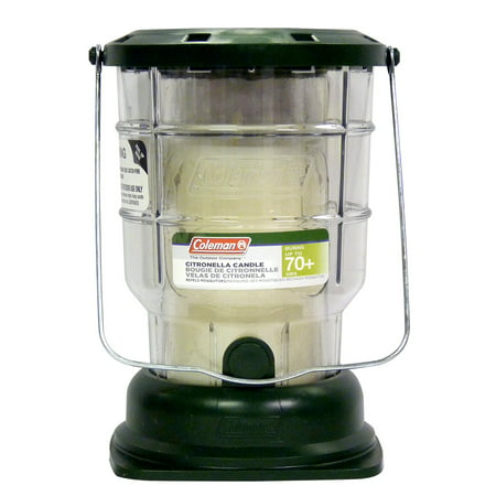 Coleman Citronella Candle Outdoor Lantern - 70+ Hours, 6.7 (Best Citronella Candles For Camping)
