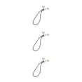 thumbnail image 1 of Naiovety Tiebacks en forma de gato para cortina Mini hebilla Ligereza Amplia aplicación Clips para colgar Cortinas de oficina Anillo Sub-Silver Type1 NO1, 1 of 6