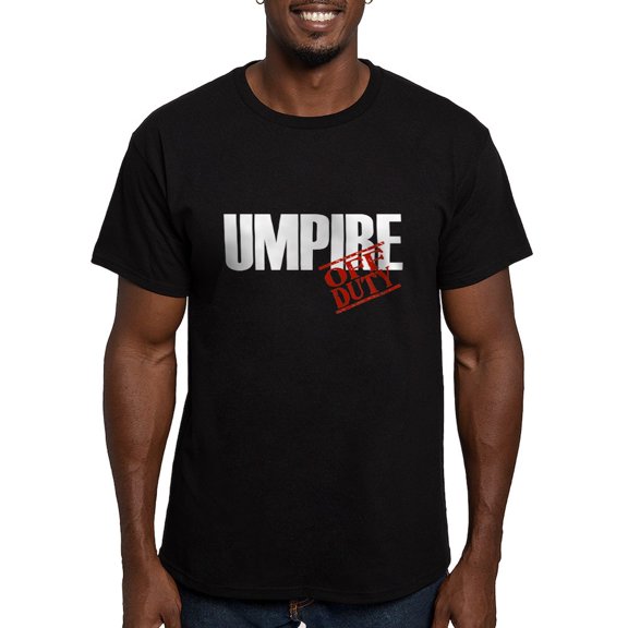 CafePress - Off Duty Umpire T Shirt - Men's Fitted T-Shirt