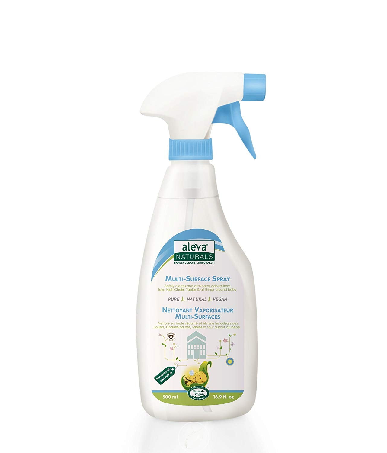 Multi Surface Spray 16 9 Oz By Aleva Naturals Pack Of 2 Walmart Com