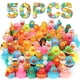 thumbnail image 1 of Patos De Goma A Granel Paquete De 50 Patos Para Jeeps Patitos Surtidos Para Jeep Pato Flotador Pato Juguetes De Baño Para Niños Accesorios Para Baby Showers Regalos De Cumpleaños, 1 of 5