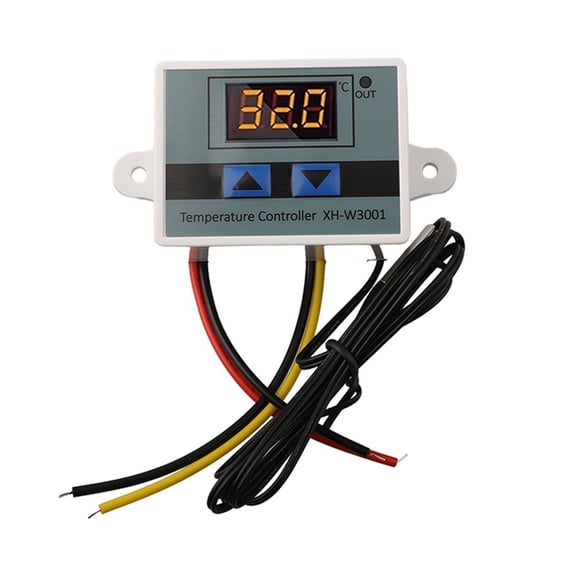 W3001 Digital Thermostat Switch 220V Led Temperaturecontroller Module With Probe