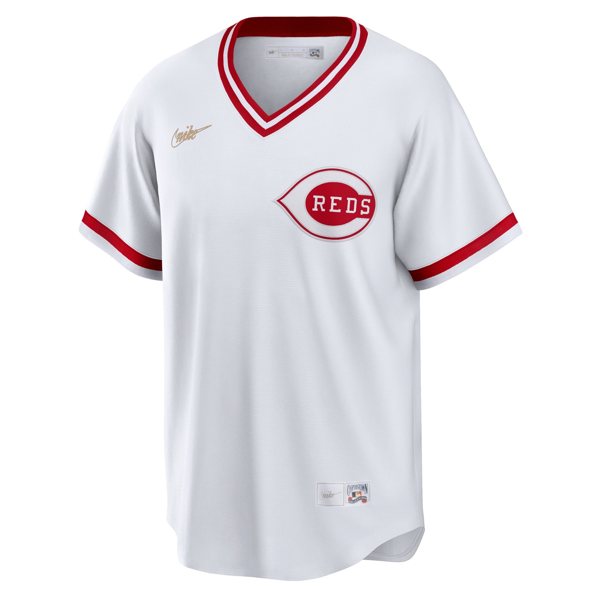 CINCINNATI REDS JOHNNY BENCH COOPERSTOWN COLLECTION JERSEY