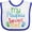 White and Royal, variant on Inktastic My Pawpaw Loves Me Boys or Girls Baby Bib