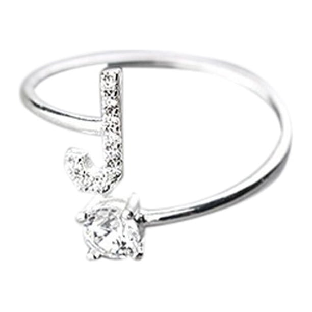 Fiudx Joyería En Alfabeto, Collar Moderno En Diamantes, Pulsera con Incrustaciones En Diamantes de Imitación, Anillo de Aleación de Metal, Accesorio para Bodas, Idea de Regalo para Mujer, Estilo Mode