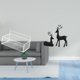 thumbnail image 2 of Elegante Juego De Figuras De Ciervo De Resina Negra Para Sala De Estar Y Mesa De Estudio, Decoración, Escultura Animal Perfecta, Regalo Para Amigos Y Exhibición En El Balcón., 2 of 8