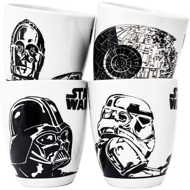Juego de Vajilla Disney Star Wars de Porcelana para 4 Personas 12 Piezas Blanca Ambient 21 Vajilla de porcelana Walmart en linea