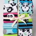 thumbnail image 3 of Colorfut Women's Fashion Novelty Animal Characters Cartoon Cat Panda Penguin Crew Socks WC53-AB, 3 of 5