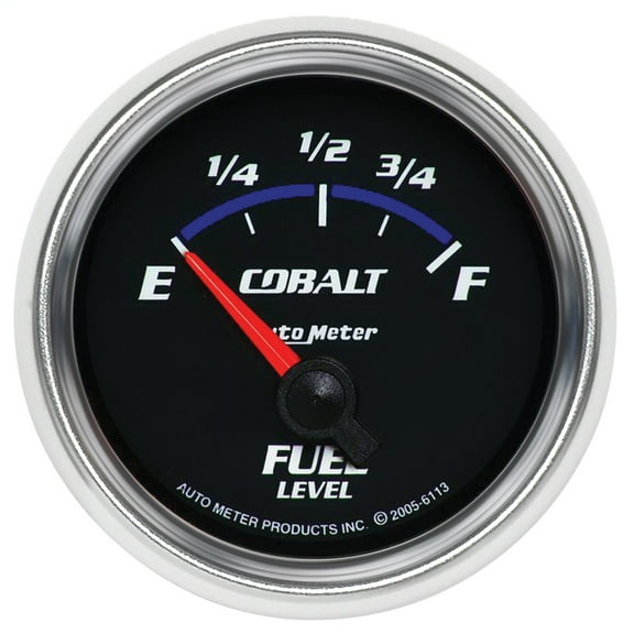 AUTO METER 6113 2-1/16IN FUEL LEVEL, 0 E/ 90 F, GM, SSE, COBALT
