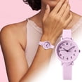 thumbnail image 4 of Easy Read Dial Watch Precise Timing Silicone Strap Durable Metal Material for Young People Students Both Genders, 4 of 5