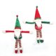 thumbnail image 1 of Juego de 2 alzapaños de hebilla de cortina navideña, hebilla de sujeción de muñeca Rudolph, clip navideño para apretar, decoraciones navideñas para ventanas, decoración de ganchos para cortinas, 1 of 5