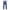 Blue-1, variant on CHEEREAM Kids Girls Jeans Wide Leg Denim Cute Pants Straight Leg Baggy Jeans Light Weight Exercise Casual Trendy Workout Loose
