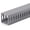 Grey-1.6in H x 1.6in W x 12ft L, variant on Cable Organizer Black 1.6in H × 1.2in W × 6ft L for Network, PC, TV and Server Rack Management
