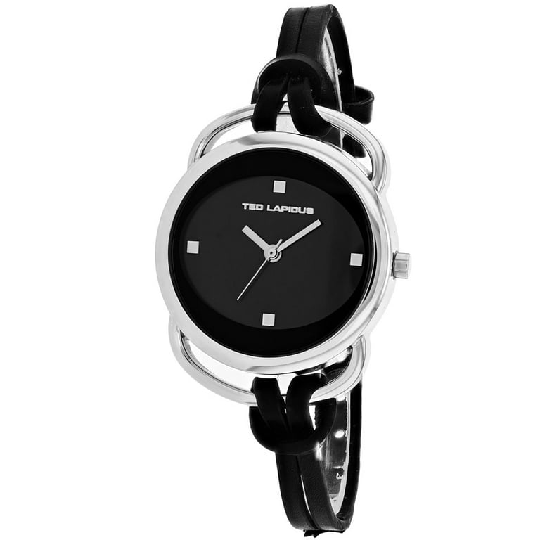 Ted Lapidus Women's Classic Black Dial Watch A0365RNPN