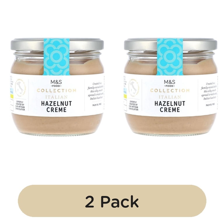 M&S Italian Hazelnut Creme 360g, British Import (Pack of 2