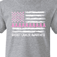 thumbnail image 4 of Inktastic Breast Cancer Awareness Pink Ribbons and Flag Youth T-Shirt, 4 of 5