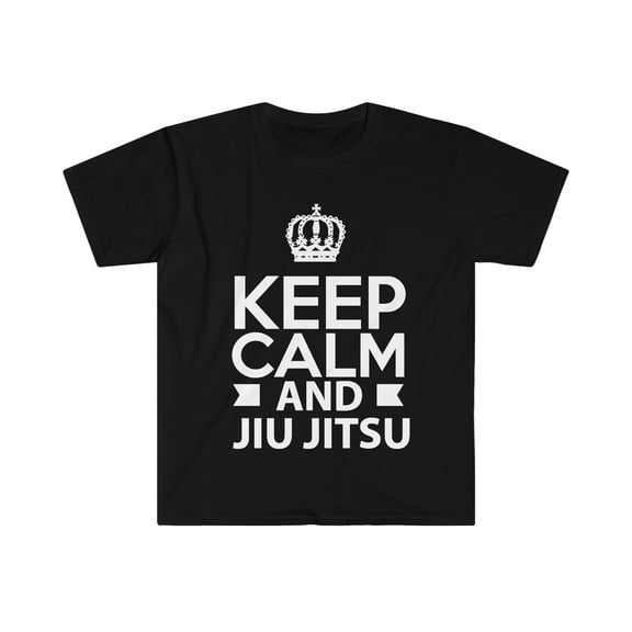 Keep Calm and Jiu Jitsu Unisex T-shirt S-3XL  Brazilian Jiu Jitsu