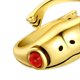thumbnail image 2 of Anillos de joyería elegantes apilables de acero inoxidable para niña de aniversario E, 2 of 2