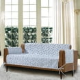 thumbnail image 2 of Skylinewears Reversible Sofa Cover with Pockets, Stain Resistant Couch Protectors for 2 Cushion Couch (Loveseat), 2 of 6