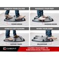 thumbnail image 4 of CubeFit TerraMat - Standing Desk Mat for Home Office - Mat Standing Desk Office Accessory - Ergonomic Mat Designed for Comfort, Balance, & Massage (Black), 4 of 4