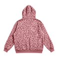 thumbnail image 5 of Leopard Print Hoodies for Women Quarter Zip Drawstring Long Sleeve Pullover Relaxed Fit Casual Trendy Y2k Sweatshirts With Kangaroo Pocket, 5 of 5