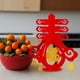thumbnail image 3 of Figura china Chun de pie, adorno de Año Nuevo, artesanía decorativa roja L, 3 of 9