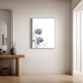 thumbnail image 5 of Blue Floral Hydrangea Plant Canvas Painting Print Wall Art for Living Room Bedroom Decoration Frameless, 5 of 7