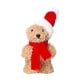 thumbnail image 1 of Oso de peluche navideño Hugo decoración navideña con sombrero 10x7x17cm, 1 of 9