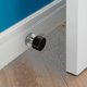 thumbnail image 3 of 2pcs Self-adhesive Door Stoppers Robust Stainless Steel Rubber Stoppers -z, 3 of 5