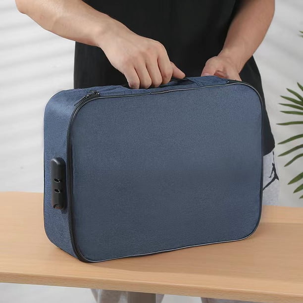 Bolsa de almacenamiento de documentos Bolsa de almacenamiento de documentos de gran capacidad y múltiples capas Bolsa de almacenamiento Caja de almacenamiento de archivos de documentos familiares