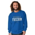 thumbnail image 5 of US Air Force Defenders of Freedom Sweatshirt for Men or Women Brisco Brands S, 5 of 6
