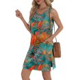 thumbnail image 3 of Vestido de verano BKRIVE 2025 Minivestido hawaiano para mujer, 3 of 5