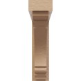 thumbnail image 2 of 3"W x 12"D x 12"H Thin Warren Rough Cedar Woodgrain TimberThane Corbel, Primed Tan, 2 of 6