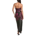 thumbnail image 2 of Milly womens  Orion Floral Midi Dress, 0, Pink, 2 of 3