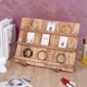 thumbnail image 4 of Exhibidor de pendientes de 3 niveles, estantes extraíbles de madera para joyería., 4 of 9