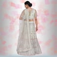 thumbnail image 2 of Mirror work lehenga Choli - Green, 2 of 6