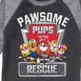 thumbnail image 3 of Paw Patrol - Pawsome Pups To The Rescue - Toddler And Youth Raglan Graphic T-Shirt, 3 of 5