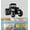 Black, variant on Decal ~ Tractor #5 Ex Large: Children, Barn, Wall Decal 40" x 51" (Black)