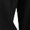 Black, variant on Women Wavy Trim U Neck Long Sleeve Tee, Fitted Ribbed Casual Blouse, Trendy Crop Layering Top, Daily Street Sport Dating Tunic