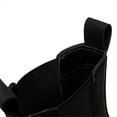 thumbnail image 3 of YOURDIARY Mens Black Slip On Chelsea Boots, 3 of 10