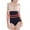 Black, variant on POIUYTR Shapewear Panties for Women Seamless Tummy Control Body Shaper Briefs High Waisted Lace Butt Lifting Thigh Slimmer Underwear