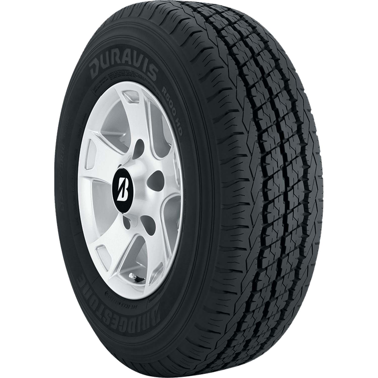Bridgestone Duravis R500 HD All Season LT265/70R17 121/118R E Light Truck Tire - image 5 of 7