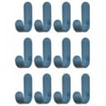 thumbnail image 3 of CNKOO J-shaped Strong And Seamless Non-perforated Hook Behind The Household Door Blue, 3 of 9
