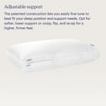 thumbnail image 4 of Purple TwinCloud Pillow | Adjustable Support for Soft or Firm Support, Perfect Side Sleeper Pillow, White (King), 4 of 6
