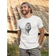 thumbnail image 2 of Great African Lion Art Tee Men's -Image by Shutterstock, 2 of 4
