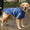 thumbnail image 5 of Imperméable pour Chien, Poncho à Capuche Coupe-Vent avec Bandes Réfléchissantes pour Race Moyenne et Grande, Aventures en Plein Air, 5 of 5