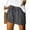 Gray, variant on BUIgtTklOP Women Plus Size Shorts for Summer 2023, Comfy Drawstring Casual Elastic Waist Pocket Loose Shorts Pants