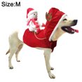 thumbnail image 2 of Ropa navideña para mascotas Artículos navideños para mascotas con ciervos para montar perros544, 2 of 5