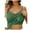 Green, variant on Women's Built-In Shelf Bra Camisole Top with Adjustable Thin Straps for Everyday Comfortable Layering
